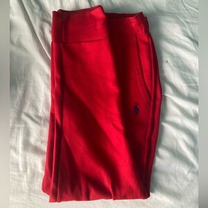 Red Polo pants